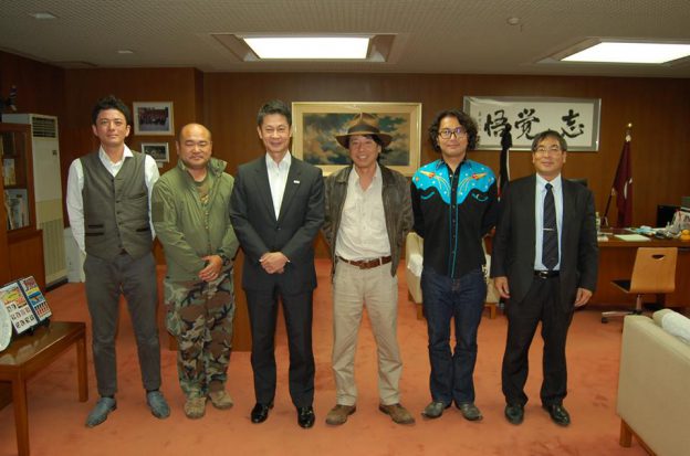 湯崎知事 MEETS 芸北ぞうさんカフェ